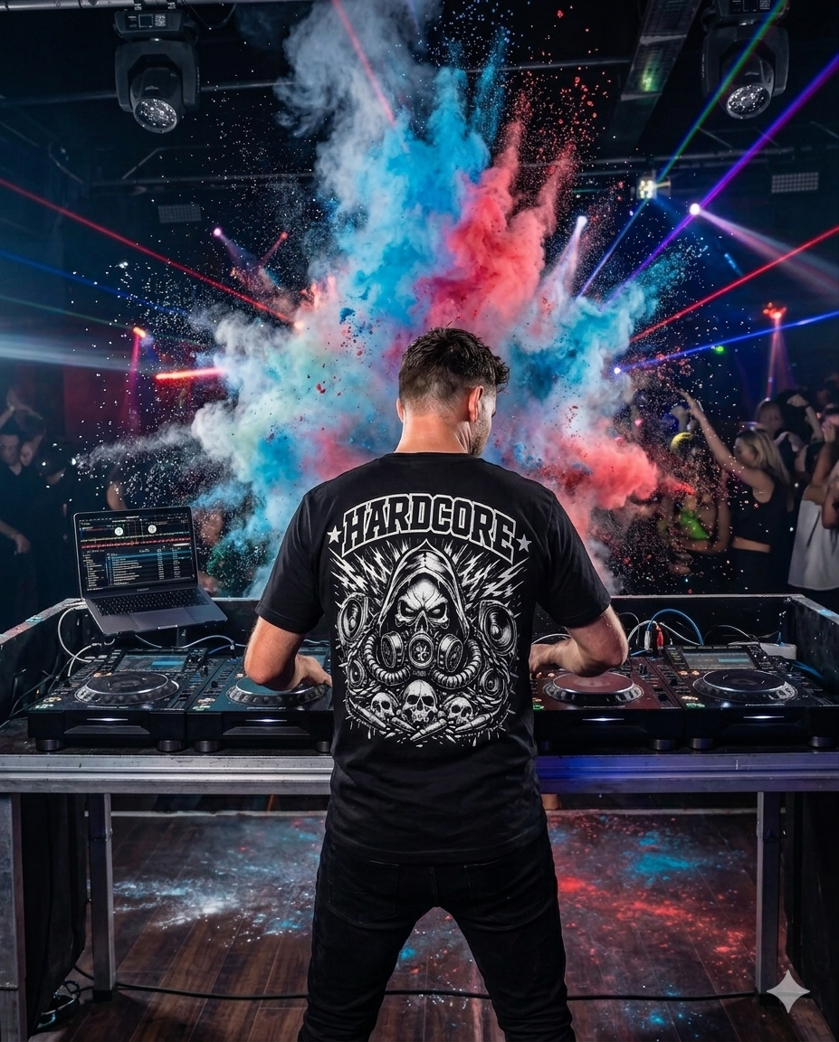 Defqon1 bundle - Acid Hardcore T-Shirt + Horror Treeface Hoodie
