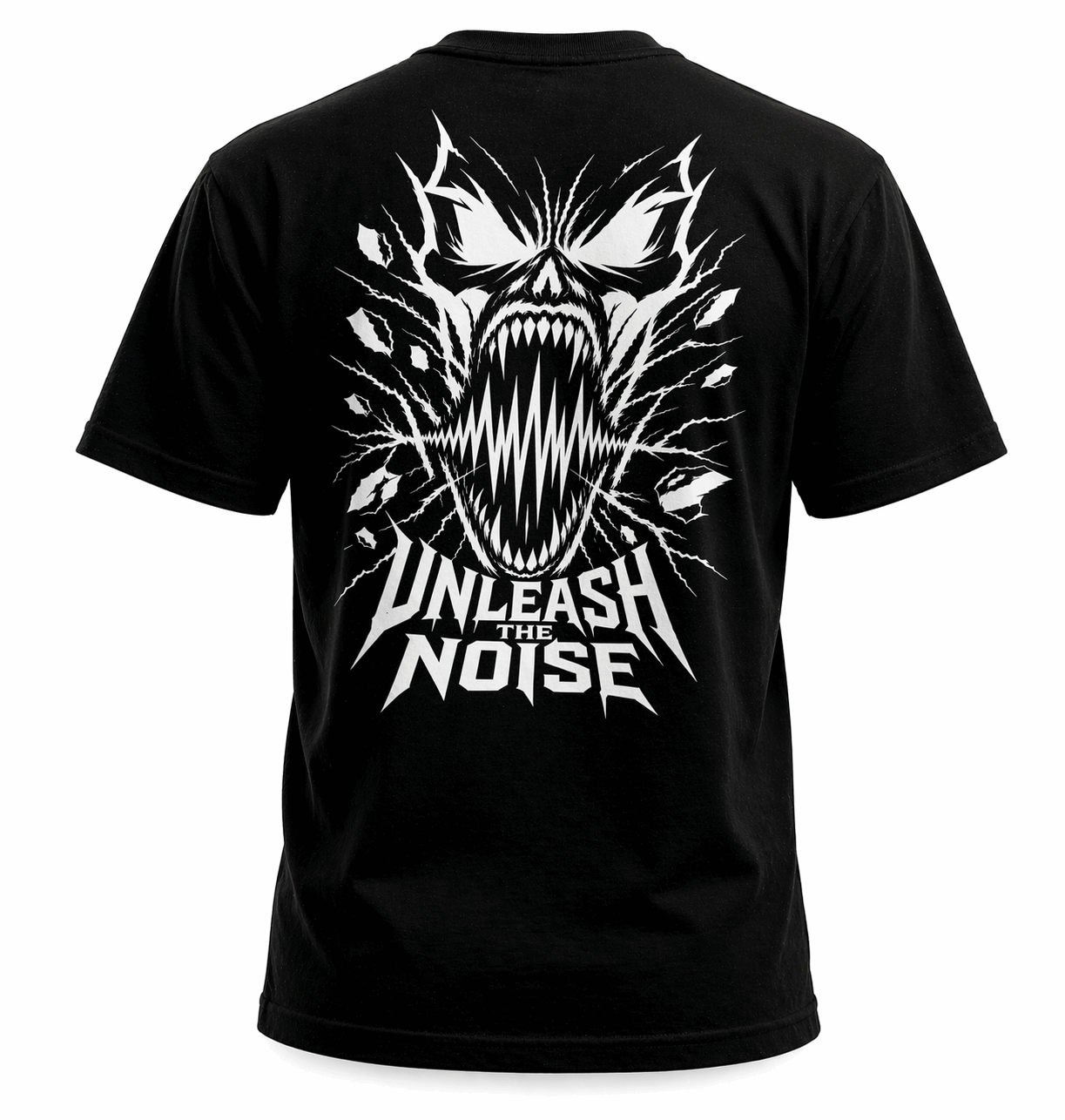 „Unleash The Noise“ T-Shirt– Hardcore Streetwear Backprint
