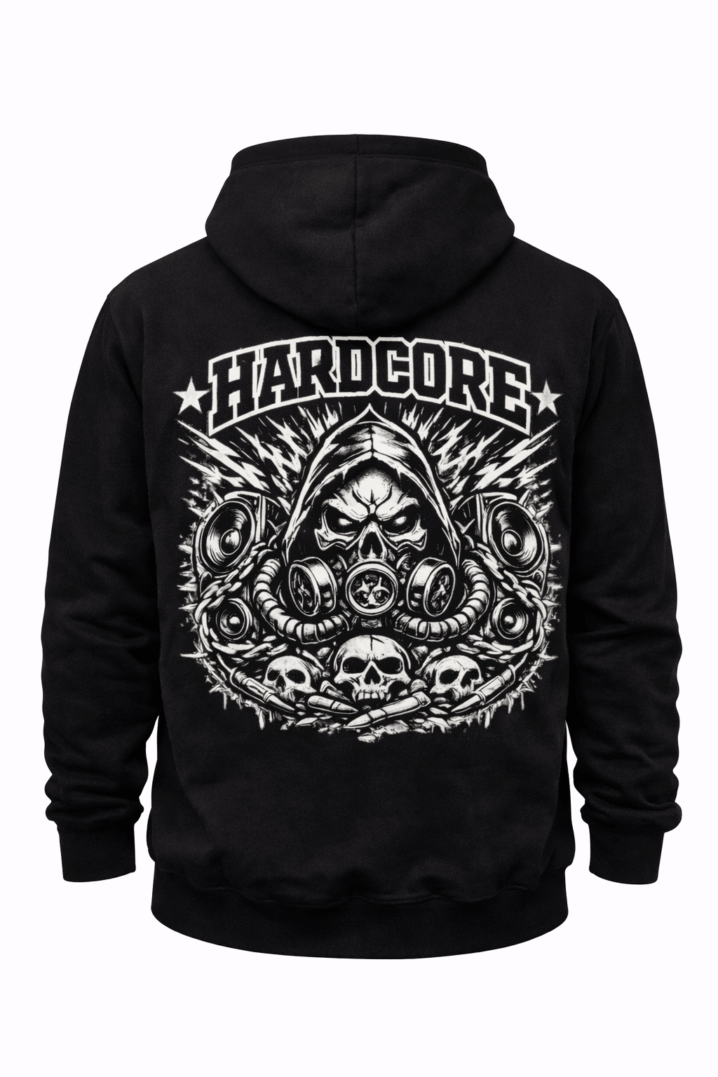 Hardcore Acid – Backprint Hardcore Hoodie