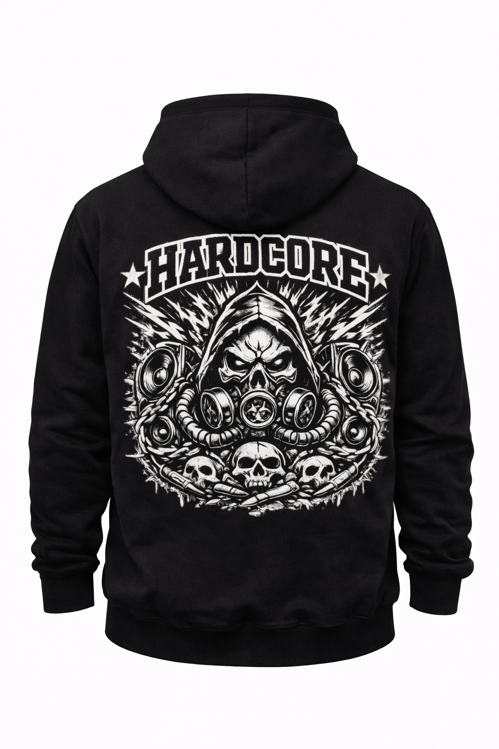 Hardcore Acid – Backprint Hardcore Hoodie