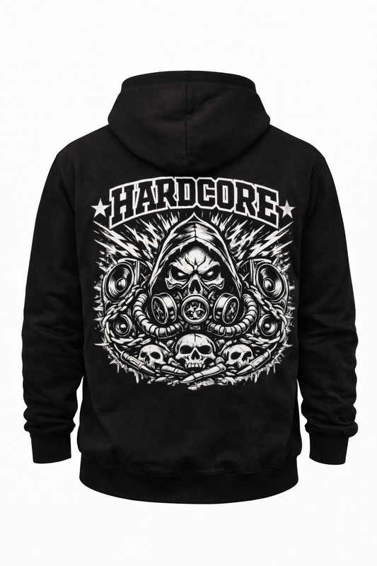 Hardcore Acid – Backprint Hardcore Hoodie