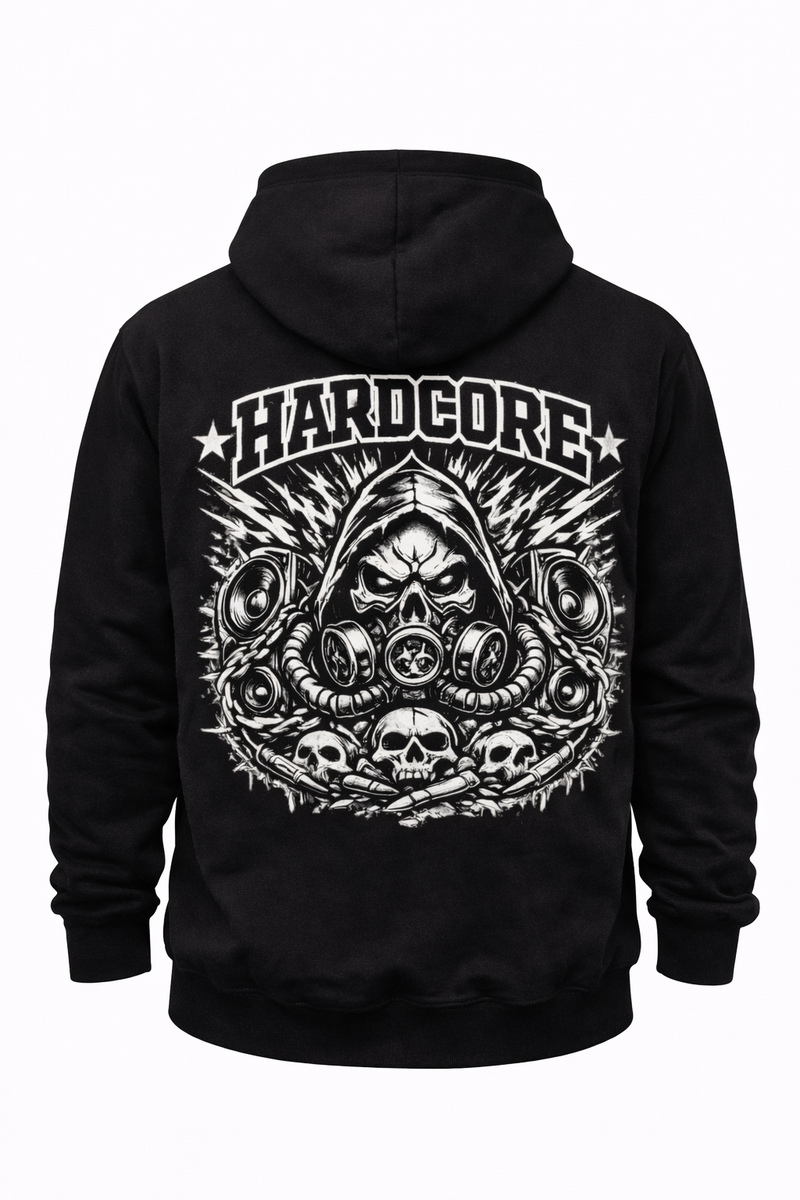 Hardcore Acid – Backprint Hardcore Hoodie