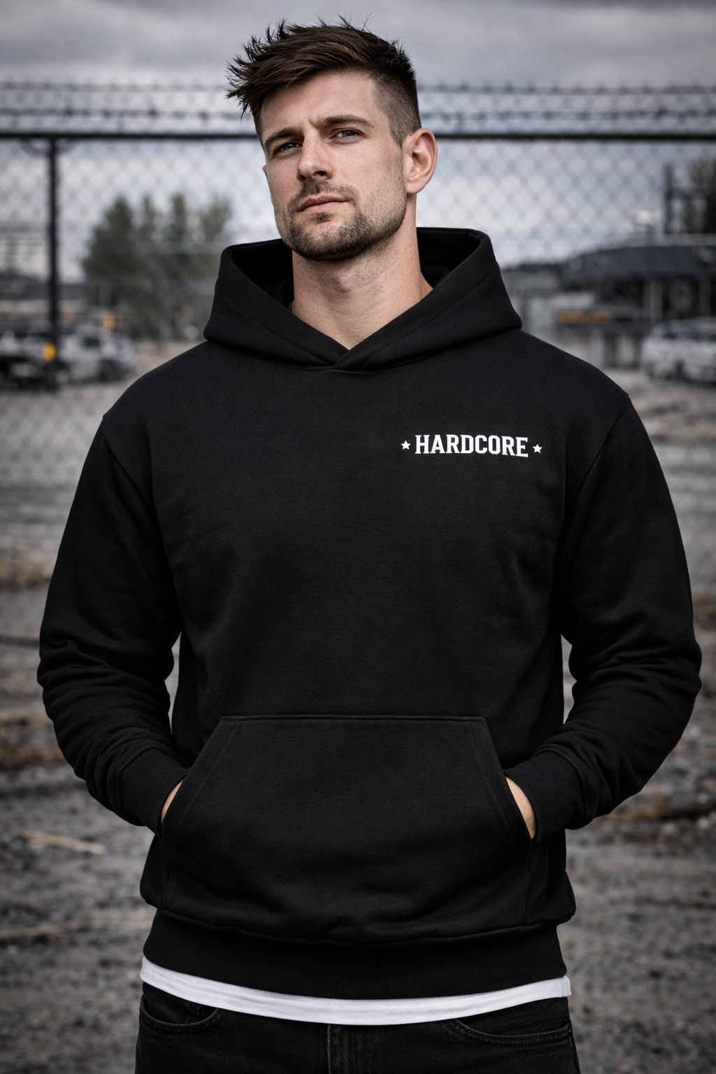Hardcore Acid – Backprint Hardcore Hoodie