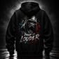 HARDDROP DROP IT LOUDER Hoodie Gorilla Rückenprint Studioaufnahme