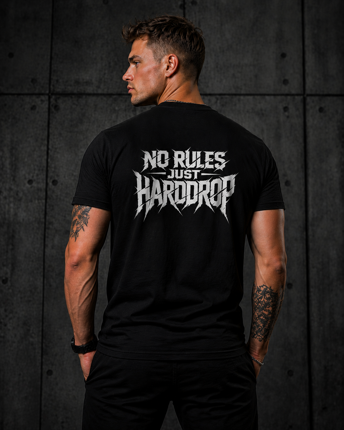NO RULES JUST HARDDROP T-SHIRT
