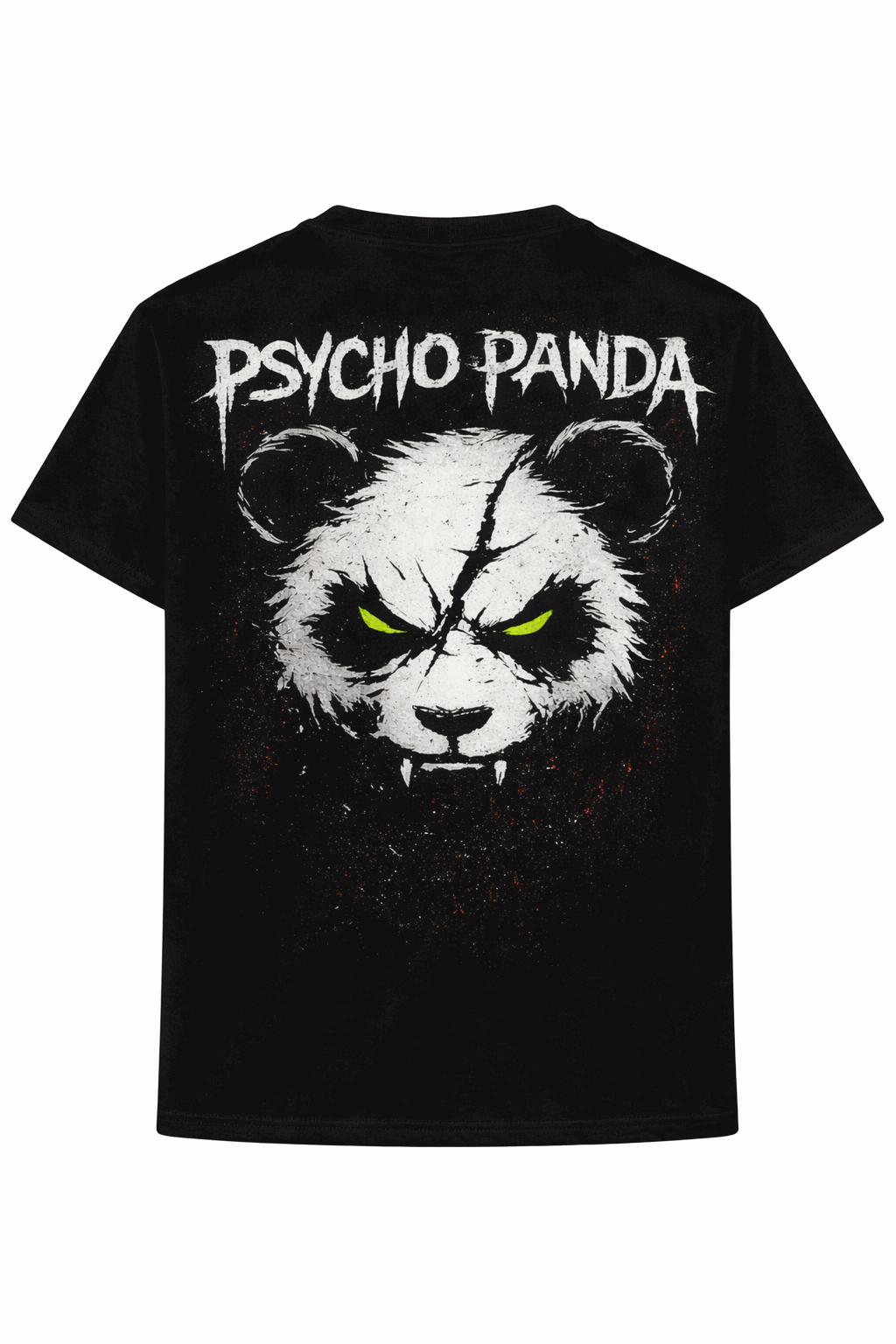 Psycho Panda – Backprint Hardcore / Hardstyle T-Shirt
