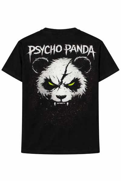Psycho Panda – Backprint Hardcore / Hardstyle T-Shirt