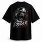 HARDDROP Drop It Louder Hardstyle T-Shirt Gorilla Backprint Rückansicht
