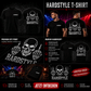 Hardstyle T-Shirt Skull