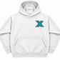 Cheer X-Cess Hoodie Weiß – Vorderansicht