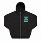 Cheer X-Cess Kapuzenjacke Schwarz – Beispiel Namensdruck Sunny