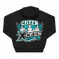 Cheer X-Cess Kapuzenjacke Schwarz – Vorderseite