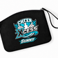Cheer X-Cess Schminkbeutel Schwarz mit Beispielnamen Sunny