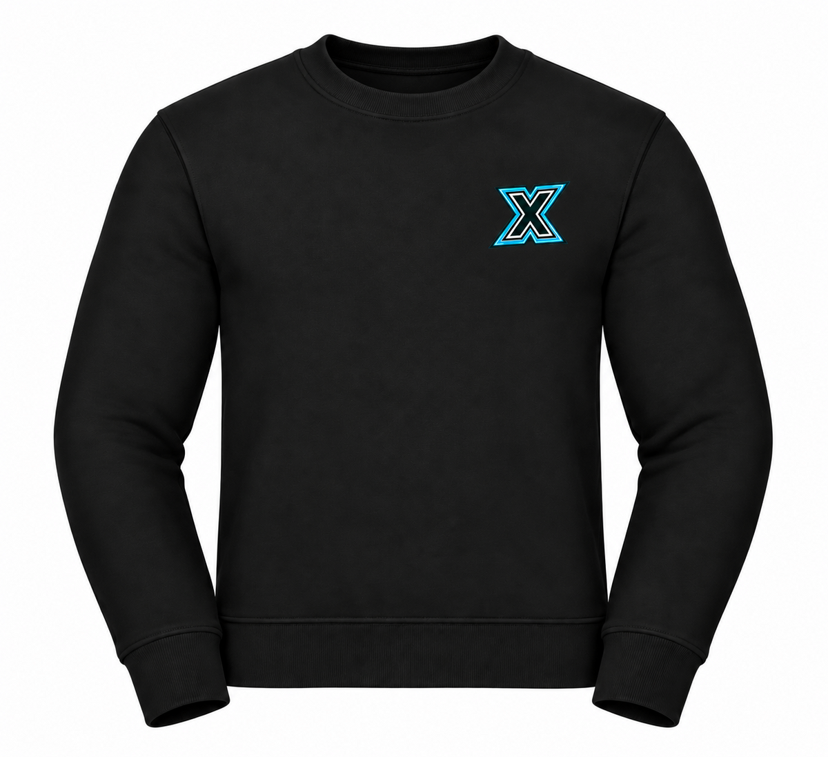 Cheer X-Cess Kinder-Sweatshirt – Schwarz – Vorderseite