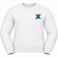Cheer X-Cess Kinder-Sweatshirt – Weiß – Vorderseite