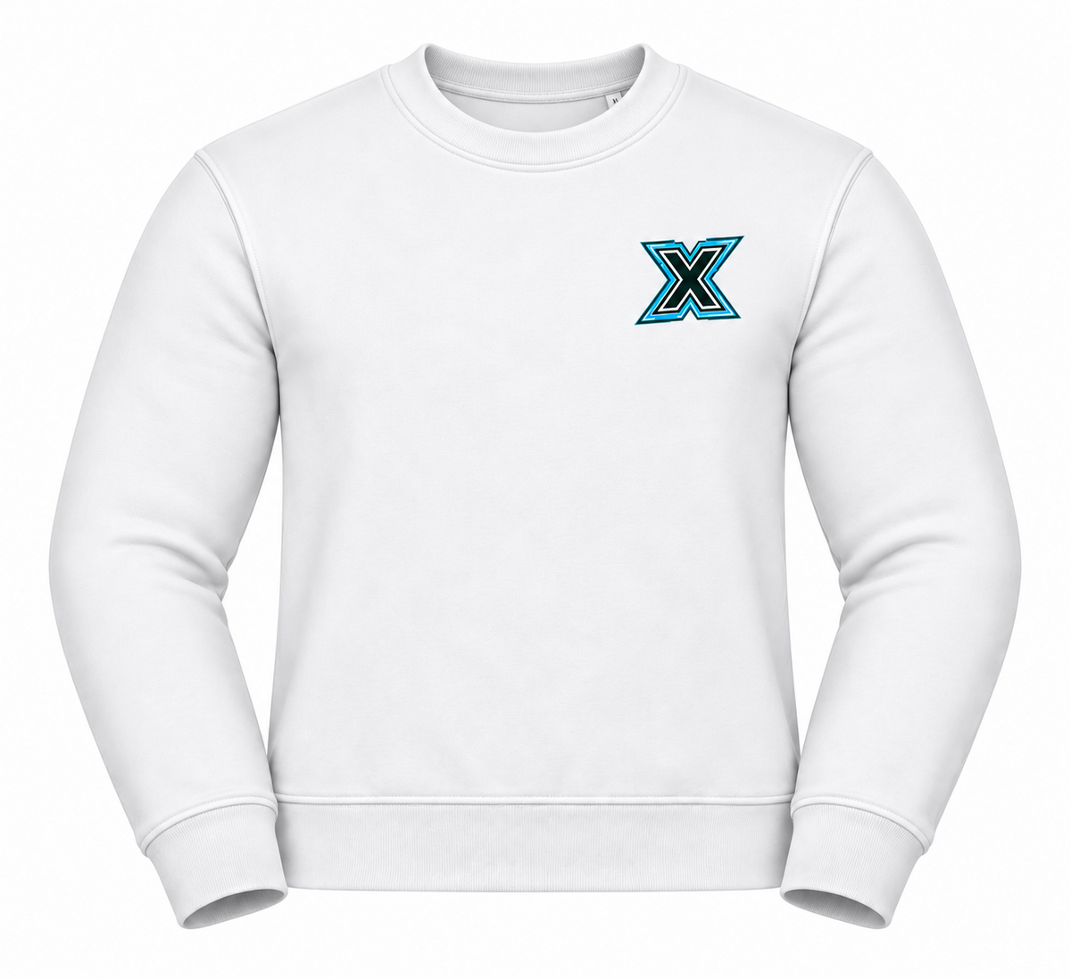 Cheer X-Cess Kinder-Sweatshirt – Weiß – Vorderseite