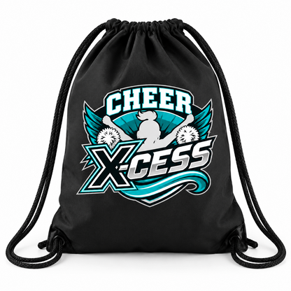 Cheer X-Cess Turnbeutel Black/Black ohne Namen