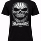 HARDDROP Hardcore Treeface T-Shirt mit Horror Backprint – Hardcore Streetwear