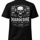 HARDDROP Hardcore Male T-Shirt – schwarzes Hardcore Streetwear Shirt