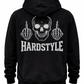 HARDDROP Hardstyle Skull Hoodie mit Backprint – Hardstyle Streetwear