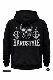 HARDSTYLE SKULL – Backprint Hardstyle Hoodie