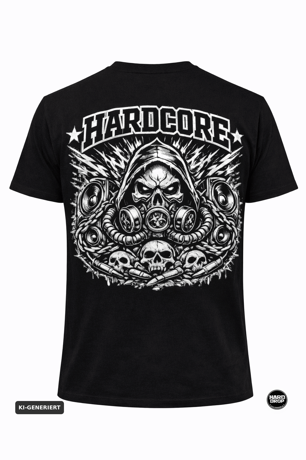 HARDDROP Hardcore Acid T-Shirt – Hardcore Streetwear Produktansicht