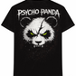 HARDDROP Psycho Panda T-Shirt mit Backprint – Hardcore Hardstyle Streetwear