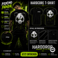 HARDDROP Psycho Panda T-Shirt – Festival Streetwear Produktansicht