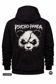 PSYCHO PANDA – Backprint Hardcore / Hardstyle Hoodie