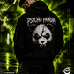HARDDROP Psycho Panda Hoodie – Hardcore Hardstyle Streetwear Produktansicht