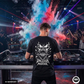 HARDDROP Unleash The Noise T-Shirt mit Backprint – Hardcore Streetwear