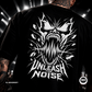 HARDDROP Unleash The Noise T-Shirt – Festival Streetwear Produktansicht