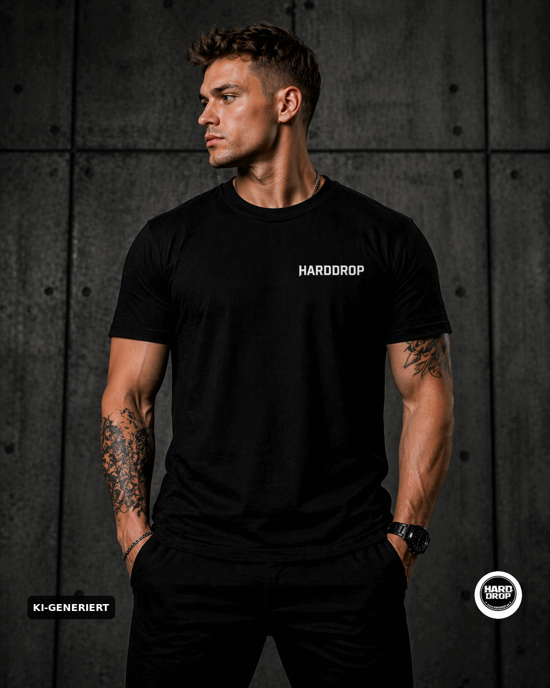 HARDDROP No Rules Just HARDDROP T-Shirt – Hardstyle Hardcore Streetwear