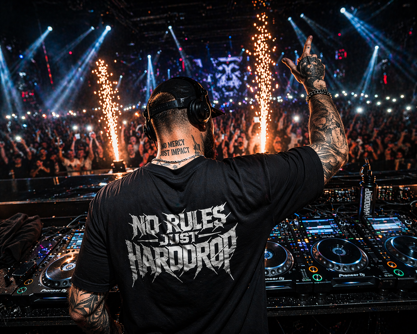 NO RULES JUST HARDDROP T-SHIRT