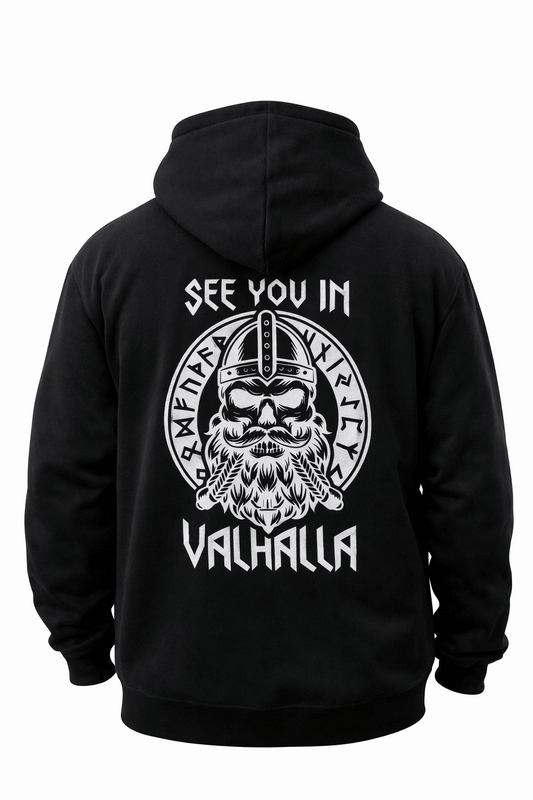See you in Valhalla Zip Hoody