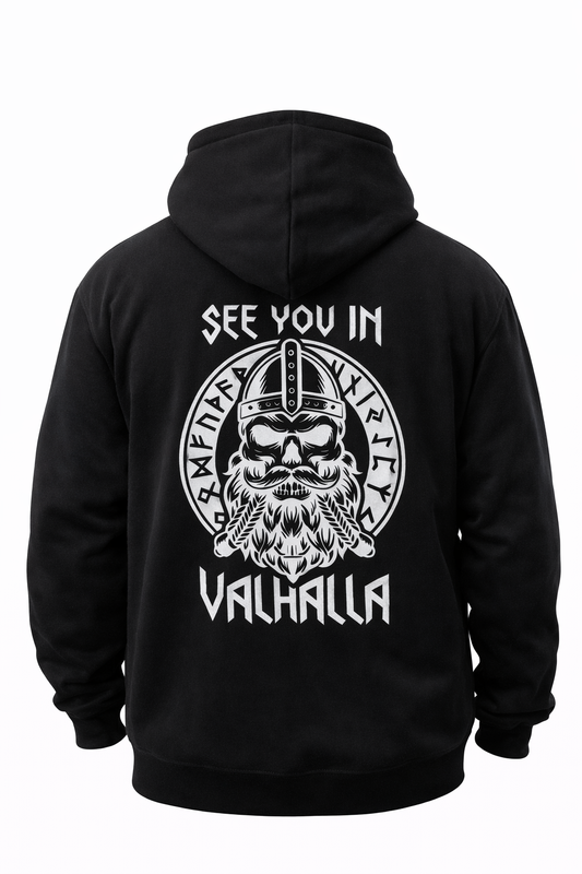 See you in Valhalla Zip Hoody