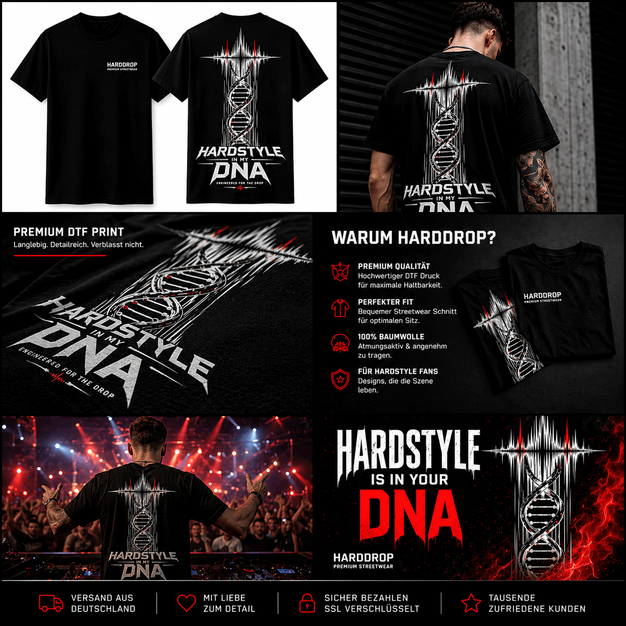 HARDSTYLE IN MY DNA – T-SHIRT