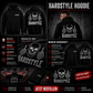 Hoody Hardstyle Skull Rücken
