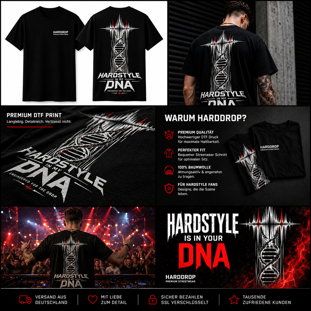 HARDSTYLE IN MY DNA – T-SHIRT