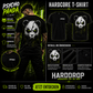 Psycho Panda – Backprint Hardcore / Hardstyle T-Shirt